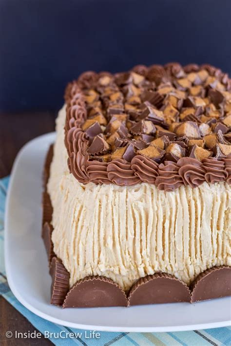 Best Reese S Chocolate Peanut Butter Cake Recipe Inside Brucrew Life