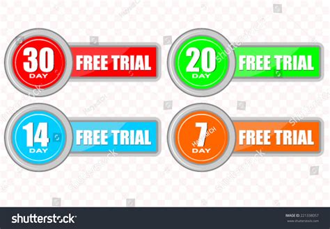 Free Trial Stock Vector 221338057 : Shutterstock