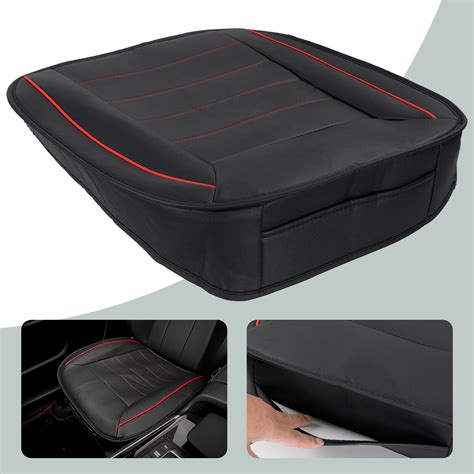 Car Front Full Surround Seat Cover Pu Leather Breathable Pad Mat Chair