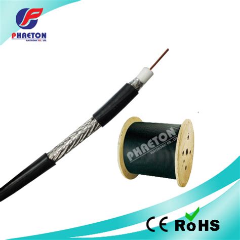 Dual Shielding Rg11 Outdoor Rf Coaxial Cable For Catv Tv Cable And