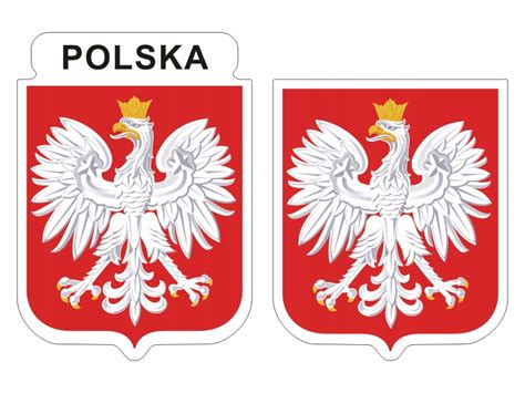 Naklejki Godło POLSKA Herb Polski duże GODŁO POLSKA 14 za 12 99 zł z