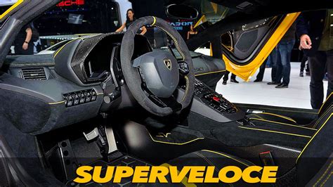 Descubrir 85+ imagen lamborghini aventador sv interior - Abzlocal.mx