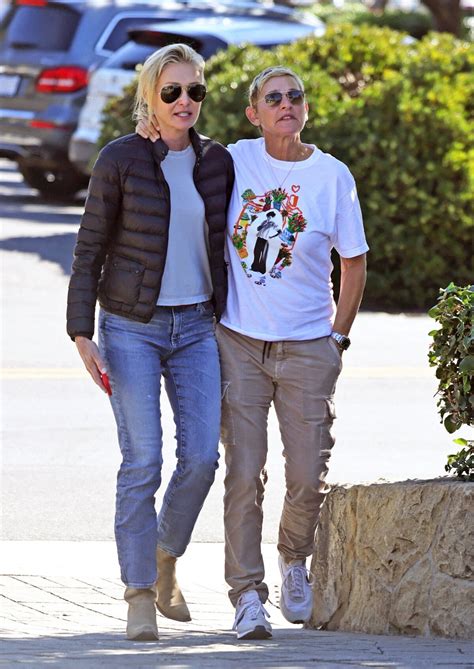 Photo Exclusif Ellen Degeneres Et Sa Femme Portia De Rossi Se