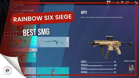 Rainbow Six Siege Best Smgs [180 Hours Experience]