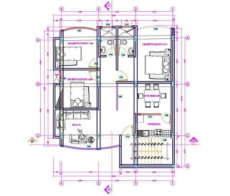 Free Download House Autocad design - Cadbull