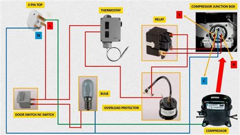 Single Door Refrigerator Wiring Diagram Refrigerator Wiring Diagram