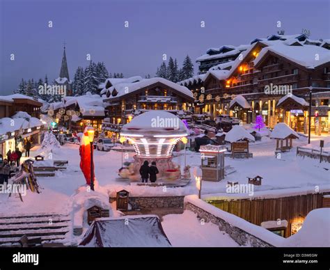 Courchevel 1850 hi-res stock photography and images - Alamy