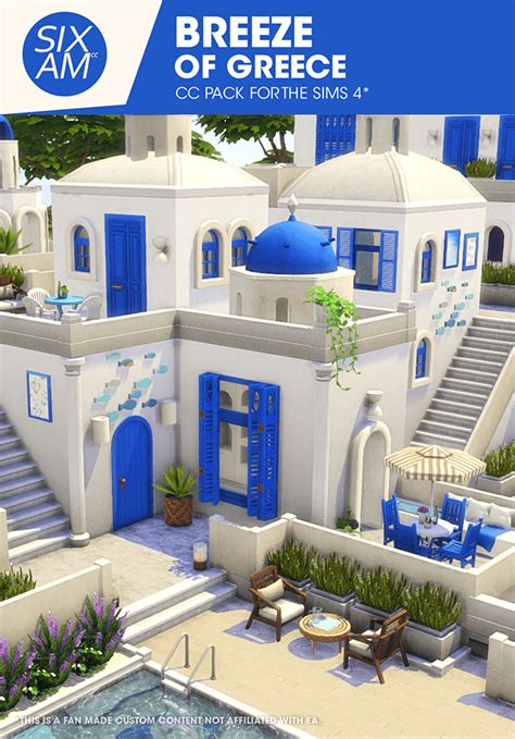 Breeze of Greece CC Pack - The Sims 4 Build / Buy - CurseForge