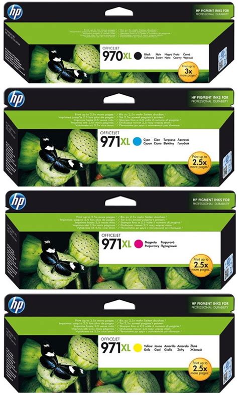 Hp Druckerpatronen Tinte Nr Xl Bk Nr Xl C M Y Multipack