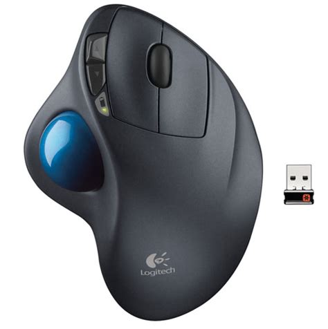 Logitech M Trackball Souris Sans Fil Souris Achat Prix Fnac