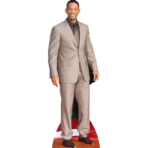 Buy Star Cutouts Will Smith Cardboard Cutout Standup Celebrity Life