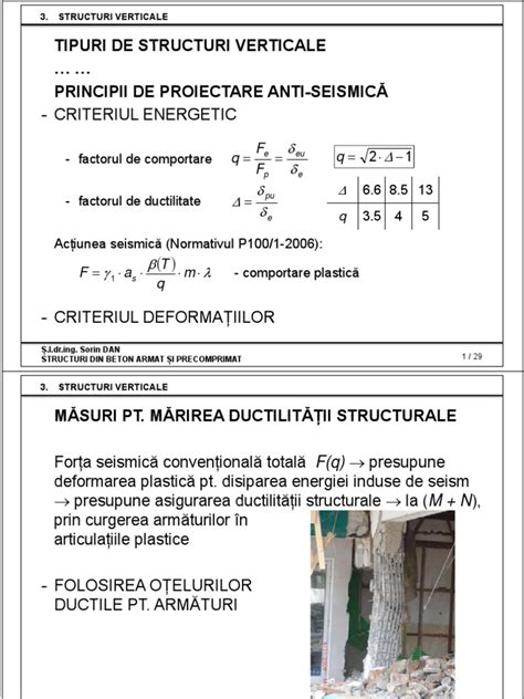 PDF Structuri Verticale Beton Armat PDFSLIDE NET