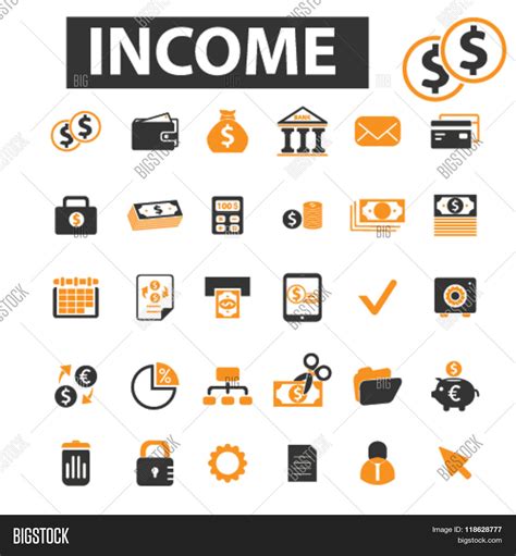 Wealth Icons Wealth Logo Income Vector And Photo Bigstock