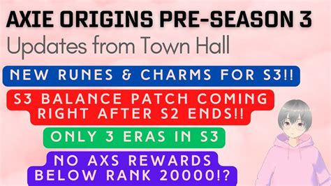 New Runes Charms For Season 3 Other Updates From Pre S3 Town Hall