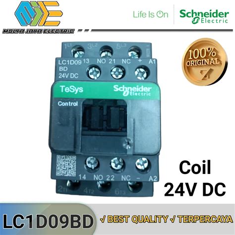 Jual Kontaktor Schneider Lc D Bd V Dc Contaktor Lc D Bd Vdc Coil