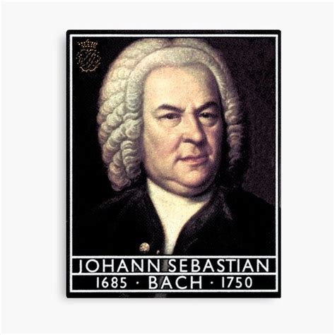 Johann Sebastian Bach, Portrait Canvas sold by Ian Cooper | SKU ...