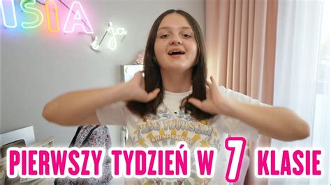 Pierwszy Tydzie W Klasie Vlog Misia I Ja Youtube