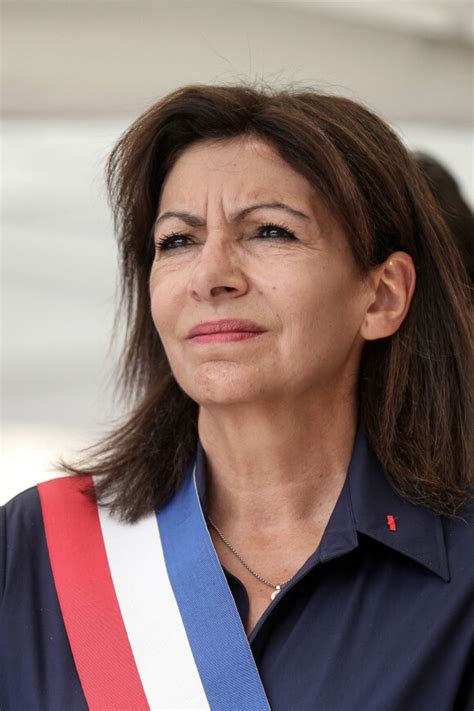 Photo Anne Hidalgo lors de la cérémonie commémorative du 82ème