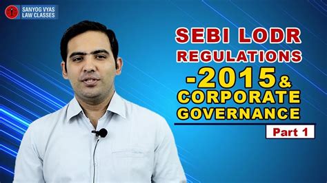 Cs Executive Sebi Lodr Regulations 2015 And Corporate Governance