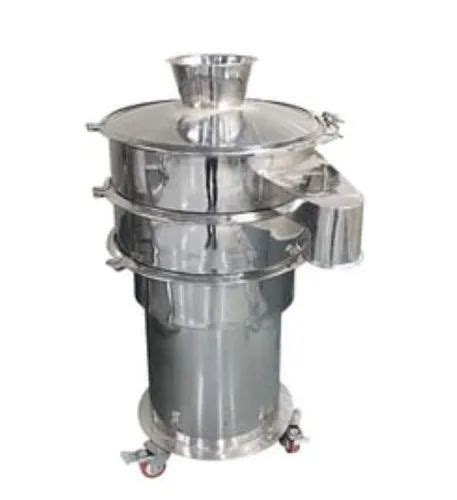 Eccentric Vibrating Shaker Stainless Steel Vibro Sifter Machine For