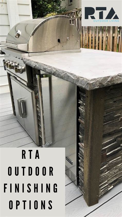 View Rta Outdoor Living Finishing Options Granite Countertop Options