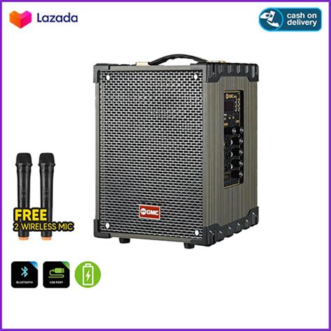 HARGA PROMO Speaker GMC 899P Bluetooth Karaoke Free 2 Mic Wireless High