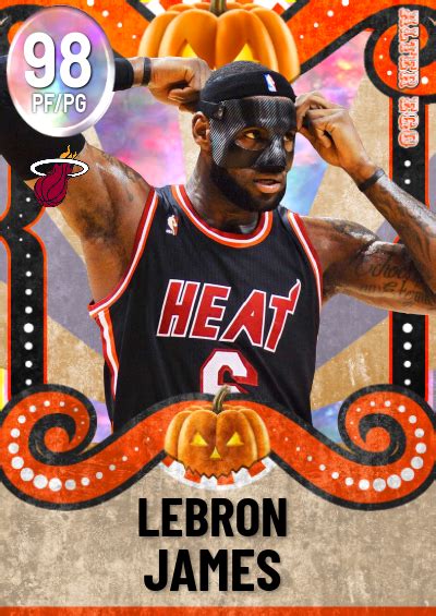 NBA 2K22 2KDB Custom Card Bron Masked