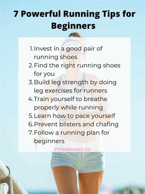 7 Powerful Running Tips For Beginners Free Running Plan