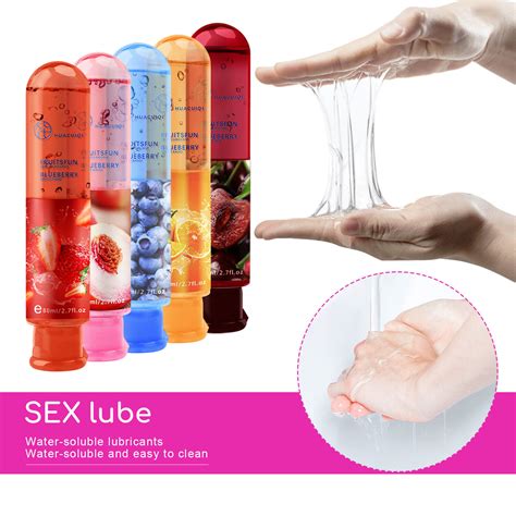 Edible Fruit Flavor Adult Lubricant Gel Lube Edible Oral Sex Sexual Massage Toys Ebay