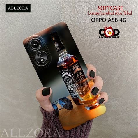 Case Oppo A58 4g Casing Hp Oppo A58 4g Terbaru Allzora Fashion Case Minuman Softcase Hp