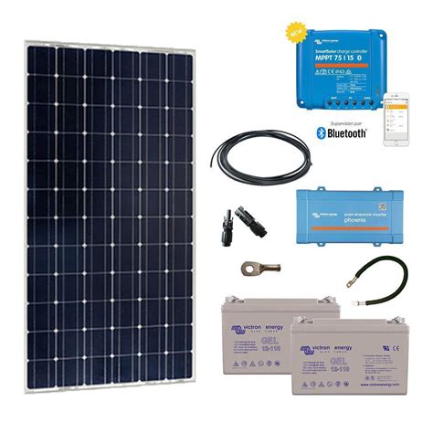 Kit Solaire 3000W Batterie Lithium Kit 10 Panneaux Autoconsommation