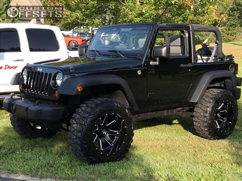 Jeep Wrangler Wheel Offset Super Aggressive Leveling Kit