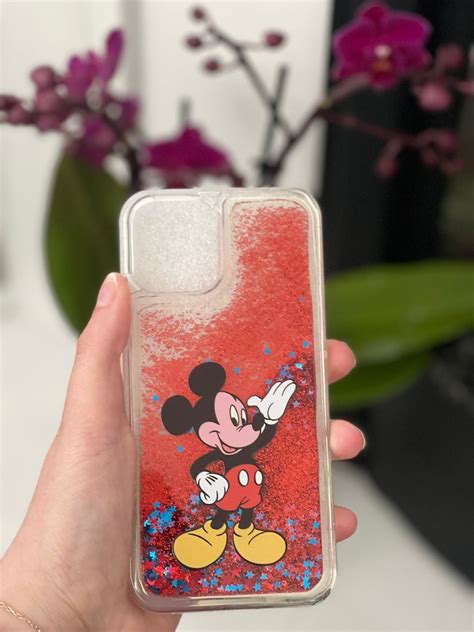 Disney Glitter Liquid Phone Case Cover Quicksand Iphone Xr 11 12 13 14