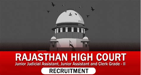 Rajasthan High Court LDC Recruitment 2022 2756 Clerk Notification