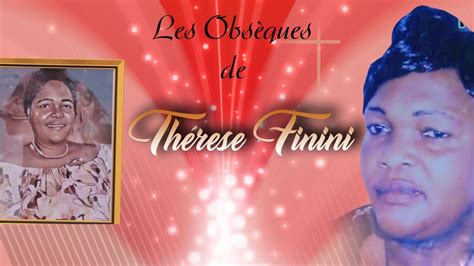 Adieu Maman Thérèse FININI YouTube