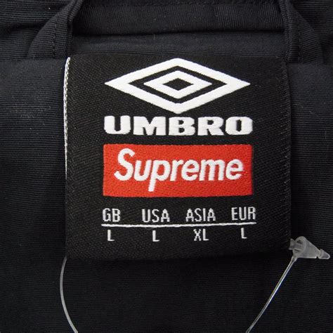 Supreme シュプリーム 23ss × Umbro Track Jacket アンブロ トラックジャケット ブラック系 グレー系 Asi