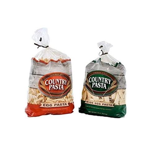 Country Pasta Homemade Style Pasta Egg 64 Oz Bag