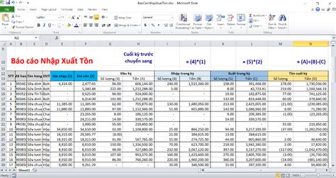 Top 22 cách làm xuất nhập tồn bằng excel hay nhất giagoc24h