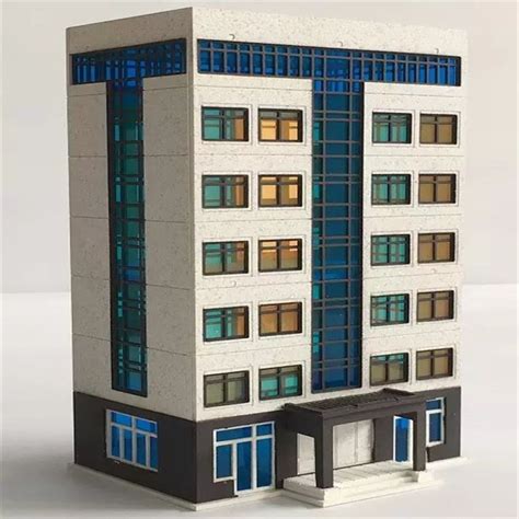 N Scale Building Models | Building, N scale buildings, Architecture model making