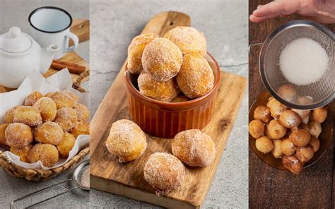 Receita Bolinho De Chuva De Banana Para Fugir Do Tradicional