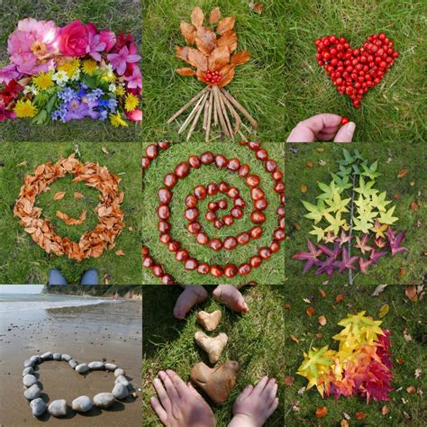 Nature Art Activity Ideas Nature Collage Nature Art Art Activities