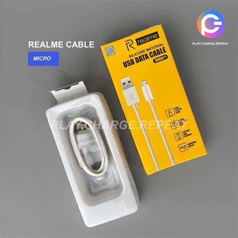 ของแท้ 100 สายเคเบิลข้อมูล Micro Usb สําหรับ Realme C1 C2 C3 C11 C12