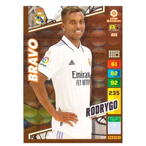 Offer Soccer Cards Rodrygo Bravo Real Madrid Adrenalyn XL Liga