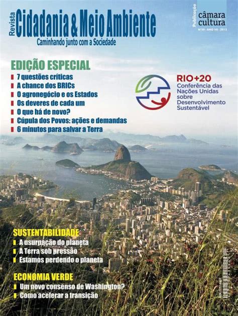 Edição N° 39 Da Revista Cidadania And Meio Ambiente Especial Rio 20