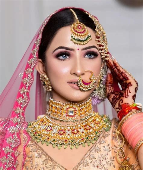 Pin By Annie On Beautiful Bridal Make Up Indian Bridal Makeup Bridal