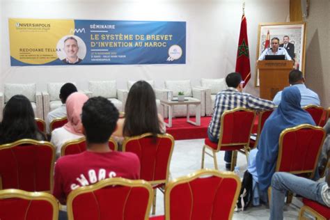 Seminaire Sur Le Systeme De Brevet Dinvention Au Maroc Ecole