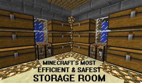 How to make an efficient storage room