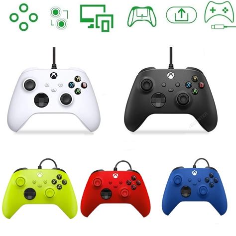 Gamepad Para Xbox Controlador Fio Pc Console De Vibra O Jogo