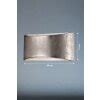 Fischer Honsel Arles Wall Light Led Polished Nickel