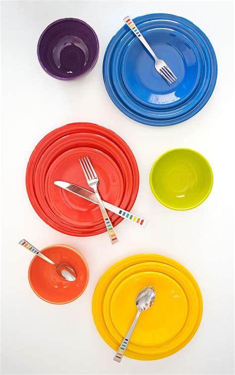 Pin by Deborah Pellegrino on Fiestaware | Flatware set, Fiestas, Fiestaware